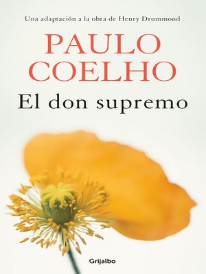 cover image of El don supremo